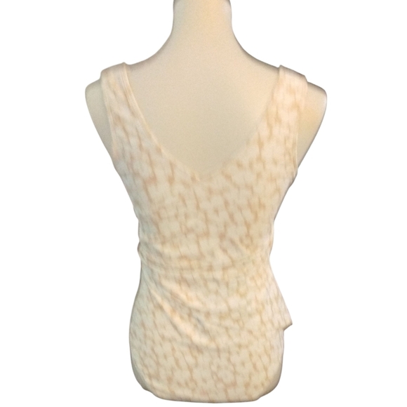 CORAL REEF | PALM BEACH Women's One Piece Swimsuit Tan & White Bathing Suit L - Picture 4 of 11